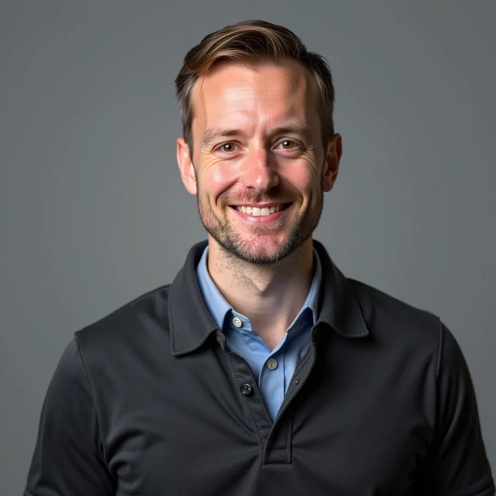 Audrius Skučas, Senior Outdoor Gear Specialist at blakecross Solutions UAB, portrait photograph